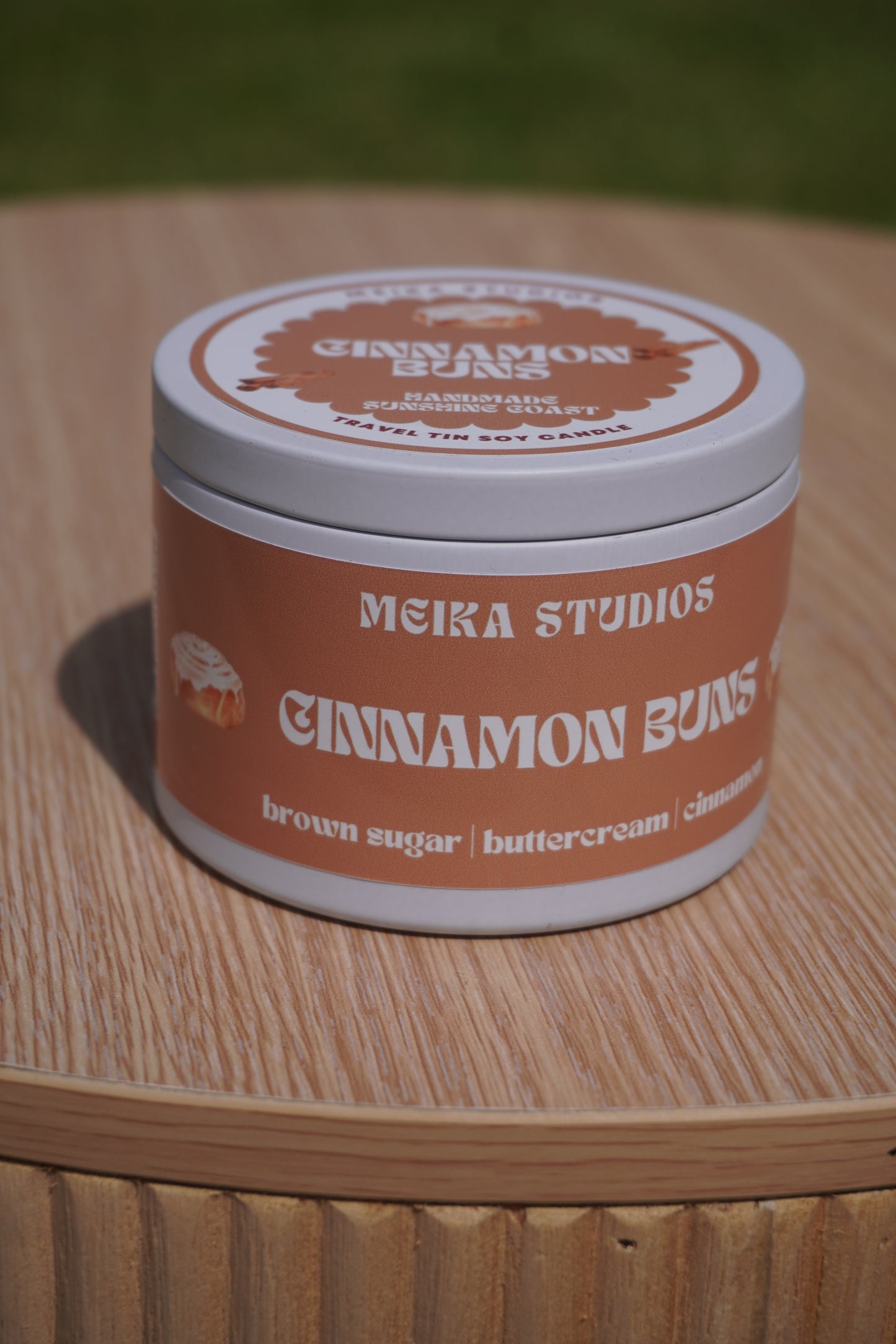 NEW- Cinnamon Buns Travel Tin