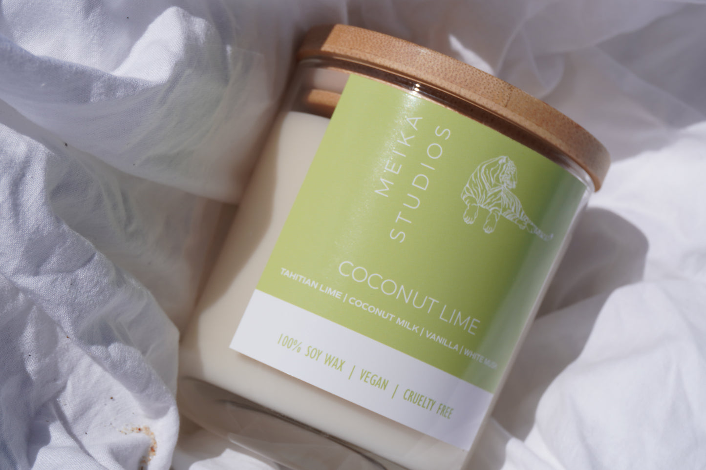 Coconut Lime Large Soy Jar