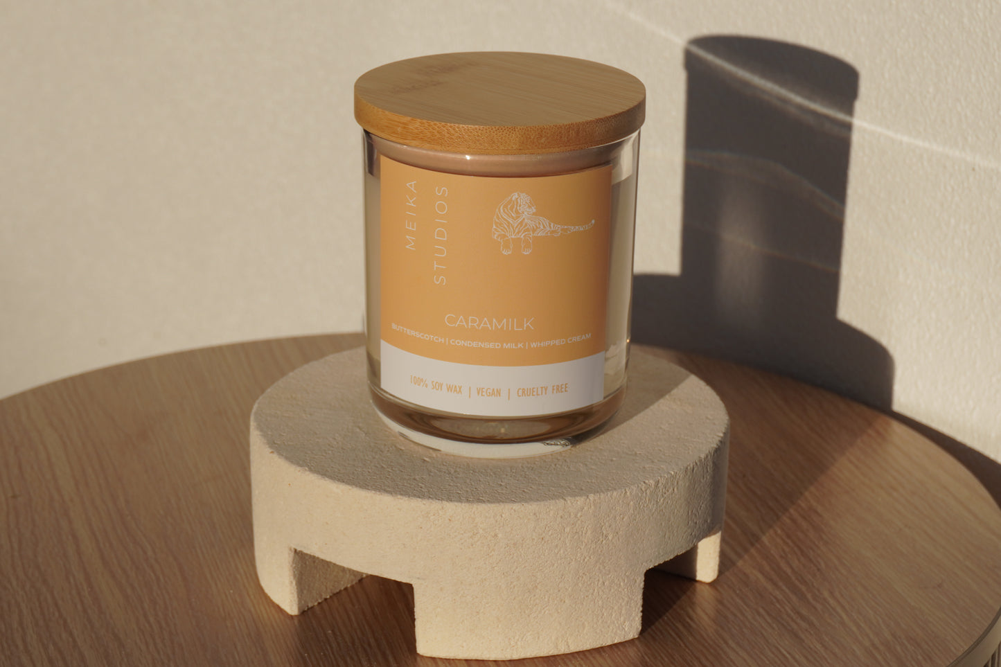 Caramilk Large Soy Jar