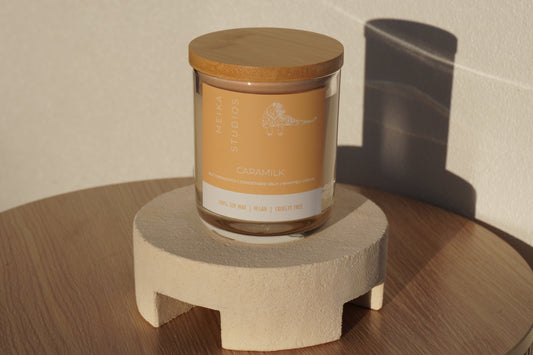 Caramilk Large Soy Jar