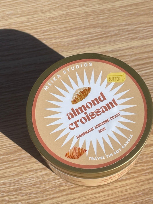 Almond Croissant Gold Tin 120G