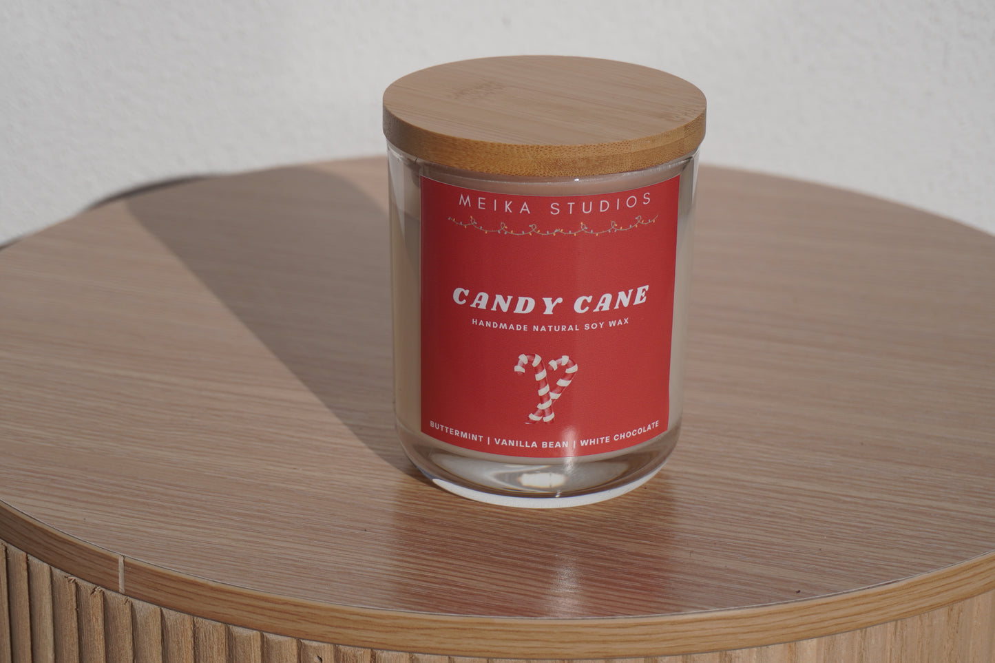 Candy Cane XMAS Large Soy Jar